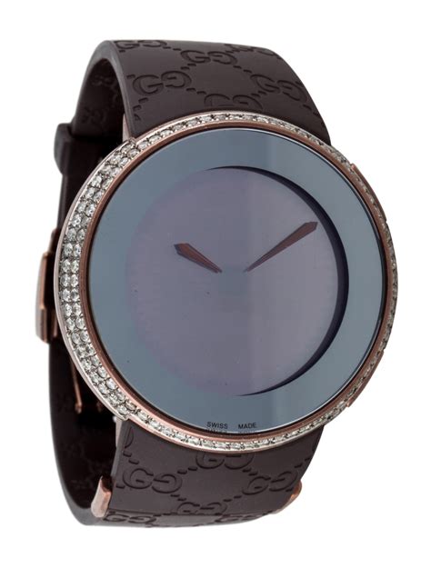 gucci digital watch with diamonds|gucci watch with diamond bezel.